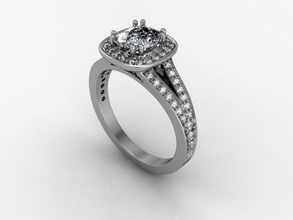 3dm anneau de mariage u002 bijoux le bracelet l'anneau diamant saphir blanc or la livre sterling d'argent l'engagement cad imprimable 3d conception pendentif boucle d'oreille grand bon caractère l'homme vêtements bague en les anneaux 3d print model - Mito3D