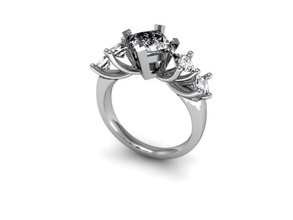 3dm düğün yüzük u011 bilezik takı elmas mücevherler safir beyaz altın sterlin gümüş nişan cad yazdırılabilir 3d tasarım kolye küpe harika iyi bileklik karakter insan giyim yüzükler 3d print model - Mito3D
