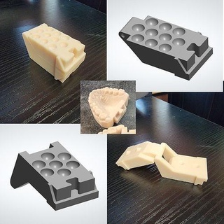 3shape apertura articulador dental modelos oclusión 3dprinting médico Ciencias biología 3d print model - Mito3D
