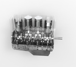 4 cylinder motor teknoloji güç bileşen silindir catia araba standart solidworks makine bilgisayar ekipman inşa etmek montaj bileşenleri parçalar bilim mühendislik 3d print model - Mito3D