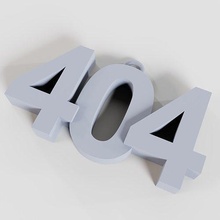 404 pingente 3d impressão joalheria imprimível erro nerd jóias ouro colar moda símbolo prata 3d print model - Mito3D