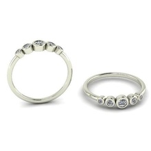 440 ring stones earrings kolco sergi dlya pechati 3dmodel printable sterling fashion silver engagem platinum jewellery engagement jewel jewelry rings missfox dekoracia 3d print model - Mito3D