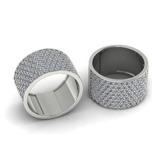 443 yüzük 115 taşlar küpe Kolco sergi dlya Pechati 3dmodel yazdırılabilir sterlin moda gümüş angagem platin mücevher nişan takı yüzükler missfox dekorasyon 3d print model - Mito3D
