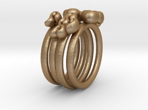 47 four clouds jewelry japan ephana oyama nature artchallenge rings 3d print model - Mito3D