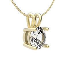 4 claw pendant jewelry jewellery necklace 4clawpendant dainty simple elegant design 3ddesign 3d 3dp 3dprinting printing printable diamond gemstone pendants 3d print model - Mito3D