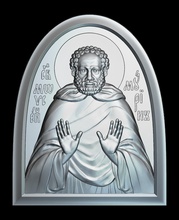 52 religion icon moses murin 3d stl model cnc router jewelry jesus christ religious jeweller pendants 3d print model - Mito3D