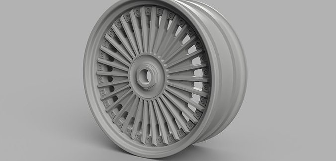 52mm diameter 12mm hex rc wheels work emitz rcdrift drift hobby diy yokomo wheel tamiya hpi lrp rcwheel kyosho driftwheel car racing rccar 3D print model - Mito3D