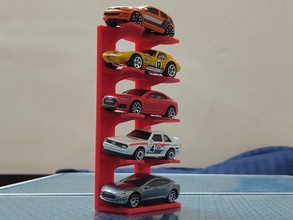 5 car stack hotwheels matchbox cars norev toy display 5cars scalemodel 64scale 164 model toys collection spacesaver hotwheelsdisplay 64scaledisplay cardisplay hobby automotive diy 3d print model - Mito3D