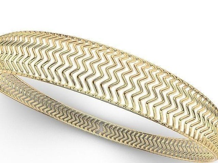 5 jali pulsera sstl verificado joyería joya imprimible diamante anillo Moda prototipos 3d canalla elegante diseño moderno brazalete geométrico accesorio oro colgantes 3d print model - Mito3D