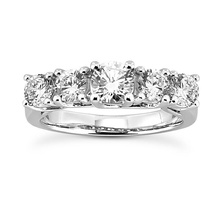 5 Roca anillo 3d modelo joya compromiso Boda joyería diamante plata enganchar oro Moda libra esterlina blanco brillante zafiro belleza anillos pendientes 3d print model - Mito3D
