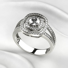 5mm gemstone luxury gold ring rhino printable 3dprint fashion ruby emerald diamond print golden wedding engagement jewellery jewelry gem rings 3d print model - Mito3D