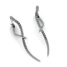 647 earrings ring kolco sergi dlya pechati 3dmodel printable sterling fashion silver engagem platinum jewellery engagement jewel jewelry rings missfox dekoracia 3d print model - Mito3D