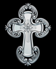 66 religion cross 3d stl jewelry jewellery jewel originaly pendants 3d print model - Mito3D