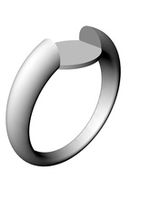 69 gioielli oro argento il metallo anello la sterlina design stampabile gioiello di fidanzamento matrimonio taglio phaser lazer vintag bracelate cad bangle platin anelli 3d print model - Mito3D