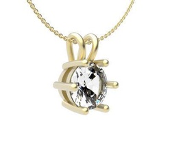 6 claw pendant jewellery jewelry necklace 4clawpendant dainty simple elegant design 3ddesign 3d 3dp 3dprinting printing printable diamond gemstone pendants 3d print model - Mito3D