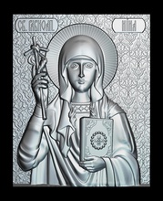 70 icône de st égalité des apôtres nina bijoux religion 3d stl modèle la cnc routeur l'égalité christ religieux pendentifs 3d print model - Mito3D