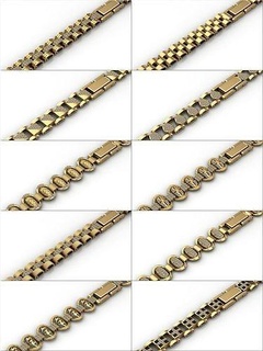 70 modello donna braccialetto signori braccialetti Uomini bracciali uomo gioielleria Stampa 3dprinted stampabile design gioiello moda stampa oro prototipazione argento 3d print model - Mito3D