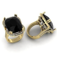 769 ring earrings kolco sergi dlya pechati 3dmodel printable sterling fashion silver platinum jewellery engagement jewel jewelry rings missfox dekoracia diamond 3d print model - Mito3D
