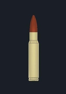 7 62 mm manequim bala bala bala airsoft armas arma fogo manequim passatempo faça passatempo faça 3d print model - Mito3D