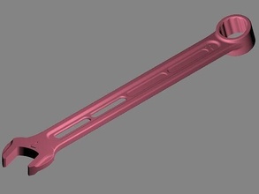 7mm m4 combinazione chiavi light weight forma of standard attrezzo industriale attrezzature acciaio attività commerciale passatempo fai mano utensili 3d print model - Mito3D