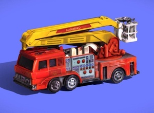80s bombeiro comando eletronico estrela - 3d scan toy figure actionfigure scan3d brinquedos anos90 vintagetoy vintagetoys games toys 3d print model - Mito3D