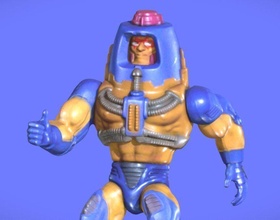 80s motu man-e-faces figure - 3d scan toy insector 3dscanning actionfigure mastersoftheuniverse 3dscan vintagetoys games toys 3d print model - Mito3D