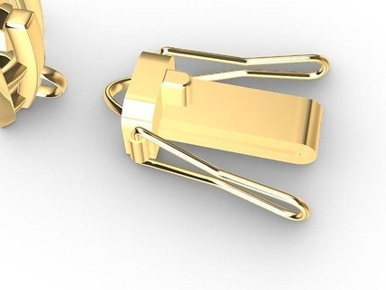 8 prong volta brilhante pulseira stl verificado joalheria jóias imprimível colar protótipo diamante anel 3d cafajeste fechadura gancho pulseiras 3d print model - Mito3D