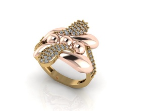 90 più recente tacchino anelli Uomini 3dm dettagli gioielleria platino oro argento splendente moda prezioso lusso nozze gemma diamante squillare trend sterlina 3d print model - Mito3D