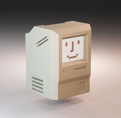 90s macintosh style keycap keyboard keycaps games game pc accessories computer mechanicalkeycap gadgets print cherrymx custom fantasy toys 3d print model - Mito3D