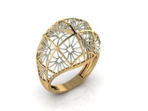 91 recentes tendência anel 3dm detalhes ouro joalheria moda platina prata jóias luxo diamante gema esterlina brilhando precioso elegante masculino mulheres solitário argolas 3d print model - Mito3D