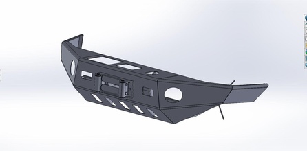 95 04 toyota tacoma winde stoßstange 3d ausrüstung industrie industriell 4x4 hobby diy automobil 3d print model - Mito3D