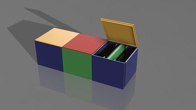 9x18650 cell holder 18650 stackable box diy 3dprint organizer ocdlovers practical hobby 3d print model - Mito3D