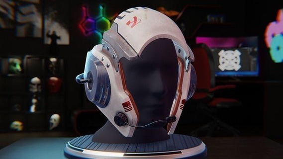 a-wing helmet star wars darth vader starwars jedi cosplay lightsaber stormtrooper leia boushh wing games toys 3d print model - Mito3D