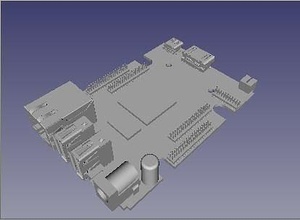 a10 olimex arm computer diy 3dprint hobby elektronik 3d print model - Mito3D