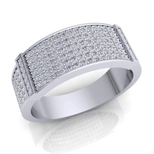 aarna fancy ring 20 jewel engagement wedding luxury design desktop gold fashion disjunct jewelry illustration chrome shining silver rings 3d print model - Mito3D