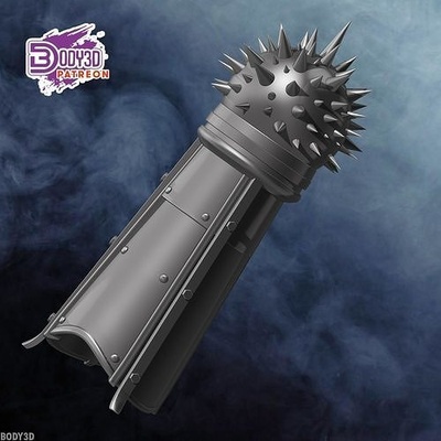 aaron arme marchant morte morts marchent zombi accessoires cosplay guerre mort bras balle mode 3d print model - Mito3D