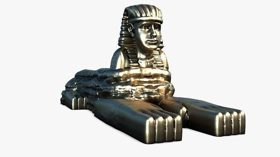 abolhole statue aboalhole aboelhole egypt exterior giza great hieroglyphic historic misr printable art sculptures 3d print model - Mito3D