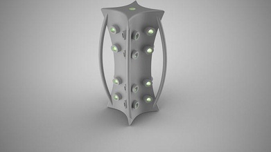Öz kompozisyon aydınlatma lambalar Led ışık Sanat zemin parlak Kahve konsept dekor tasarım elektrik asmak kapalı ampul modern stil nostaljik ev 3d print model - Mito3D