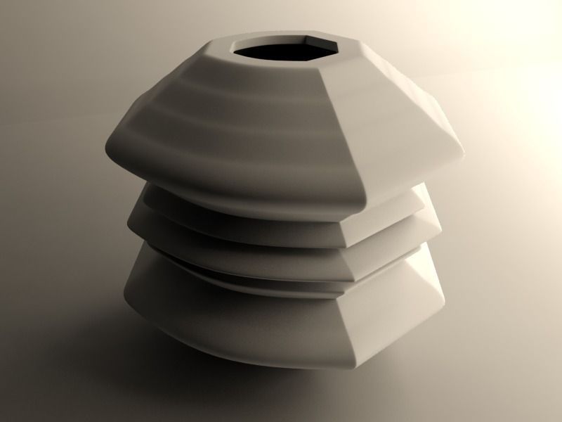 abstrakt vase vasen blumentopf blumen blume design haus dekor artchallenge dae zubehör pflanzer allgemeines 3D print model - Mito3D