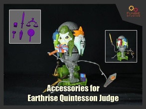 accessoires transformateurs lever terre Quintesson juge Jeux jouets 3d print model - Mito3D