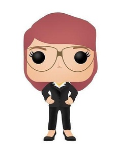 accountant secretary bussines woman funko assistant glasses secretay business manager enterprise pop games toys 3d print model - Mito3D