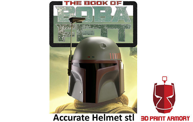 preciso boba fett casco visto libro Fett bobafett stl bobafetelmet librodebobafett mandaloriano bobafettnuevo guerra galaxias Galaxias starwarsbobafett Arte 3D print model - Mito3D