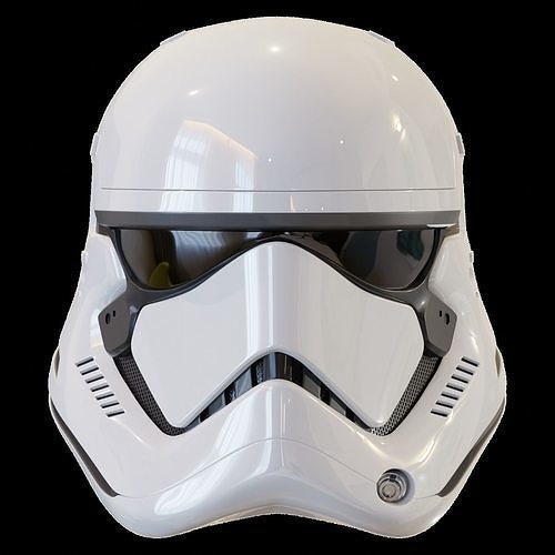 accurato episodio viii ordine stormtrooper 3d modello casco guerre stellari spazio armatura walsh3d 8 vii 7 sci fi clone soldato stella passatempo fai 3D print model - Mito3D