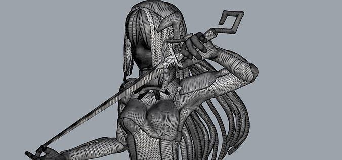 as Wallenstein Şirin kız hayvan karakterler oyun yazdırılabilir heykel dekoratif cin büyücü örgü elektronik Bilim fantezi karakter yaratık hobi kendin yap mekanik parçalar 3d print model - Mito3D
