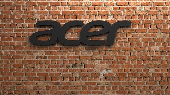 Acer logo bilgisayar dizüstü teknoloji İnternet sitesi ikon sembol ios pencereler Sanat heykeller 3d print model - Mito3D