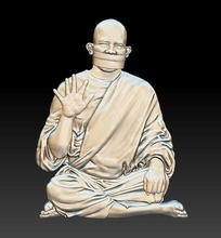 acharya mahasramana sollievo 2018 religione religiou oggetto buddha arte sculture 3d print model - Mito3D