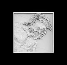 Achille spartano figurina miniatura guerriero leonidas oplita corpo gioco guerra tavolo arte uomo statua greco eroe glave miniature figurine antico sculture 3d print model - Mito3D