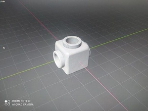 Adapter Anschließen Rohre Technologie Quadrat Desktop Telefon Laptop Hobby DIY 3d print model - Mito3D