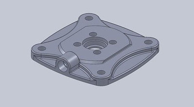 adaptador plato engranaje caja ingeniero Ciencias Ingenieria 3d print model - Mito3D