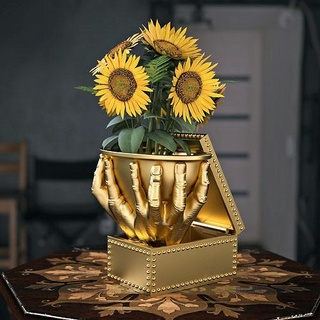 Addams Familie Ding Pflanzer Topf Vase Dekoration Haus Dekor 3d print model - Mito3D